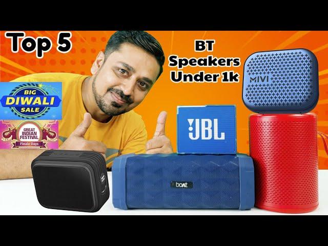 Best Bluetooth Speakers under 1000 in Diwali Sale