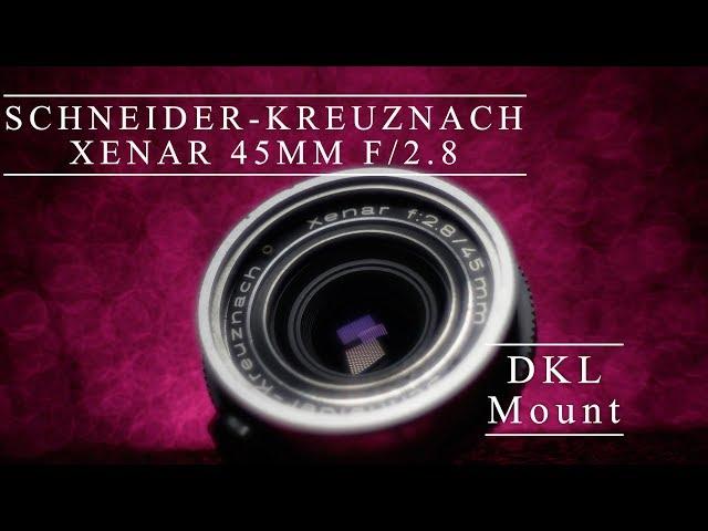 Schneider Kreuznach Xenar 45mm F2.8 DKL Lens A7RII A7II A7III A7sII A7RIII A9