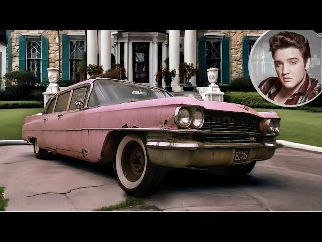 Elvis’s Abandoned Limo Found in Junkyard! | 1963 Pink Cadillac Will It Run | Turnin Rust