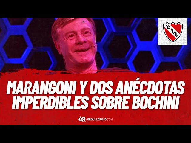 Marangoni y dos anécdotas imperdibles sobre Bochini