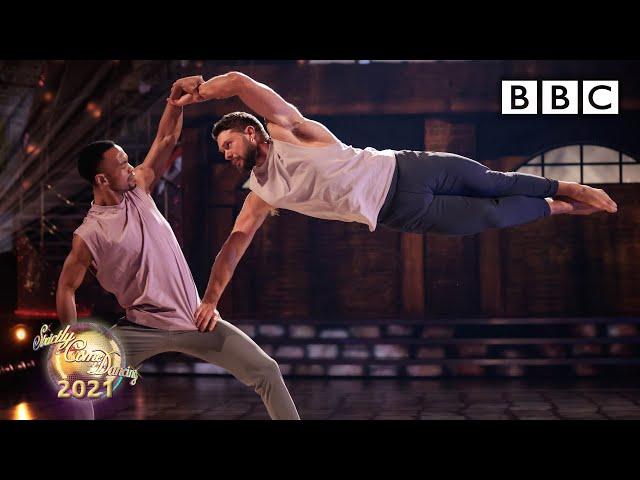 John Whaite and Johannes Radebe dance Couple's Choice to Hometown Glory by Adele  BBC Strictly 2021