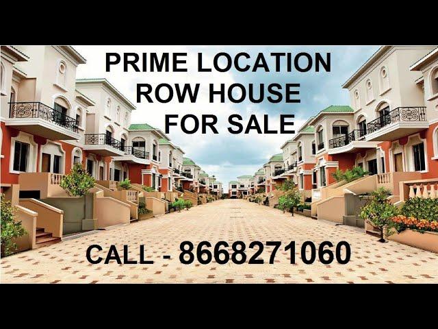 Plan Pass 1990sqft Row House at a Price of a FLAT. Prime Location NiBM Annexe Undri. Call 8668271060