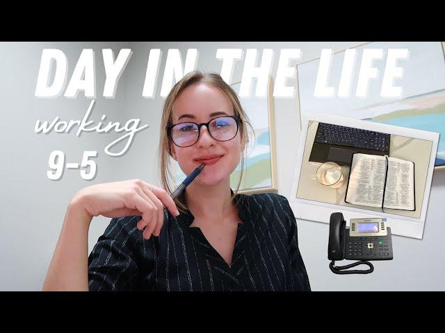 Day in the Life Working a 9-5 Office Job | Productive Morning Routine Before Work