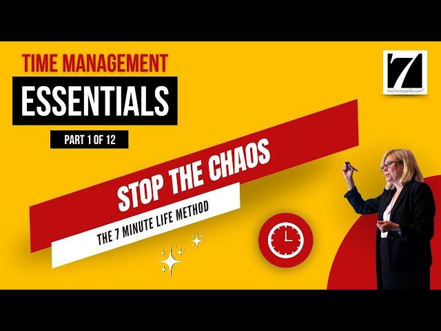 The 7 Minute Life Method (1/12): How to Transform Chaos into Clarity | Time Management Made Simple