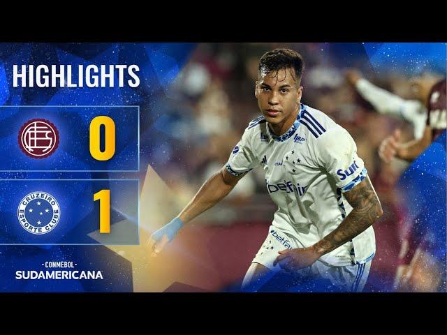 LANÚS vs. CRUZEIRO | HIGHLIGHTS | CONMEBOL SUDAMERICANA 2024