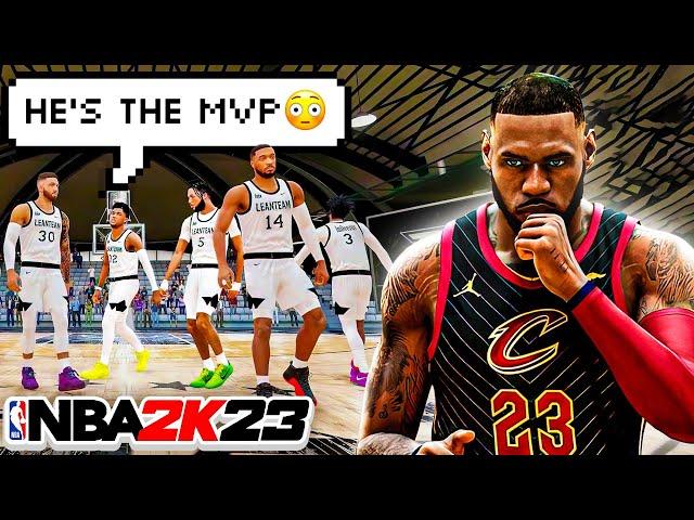 This LEBRON JAMES BUILD is the ULTIMATE COMP PRO-AM WEAPON in NBA 2K23 (ep. 3)