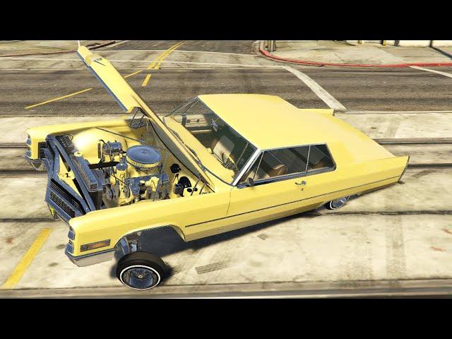 GTA5 FiveM  66 Cadillac Gettn There 61 and some more' LOWRIDER CULTURE  Testn     FiveM rp GTA mods