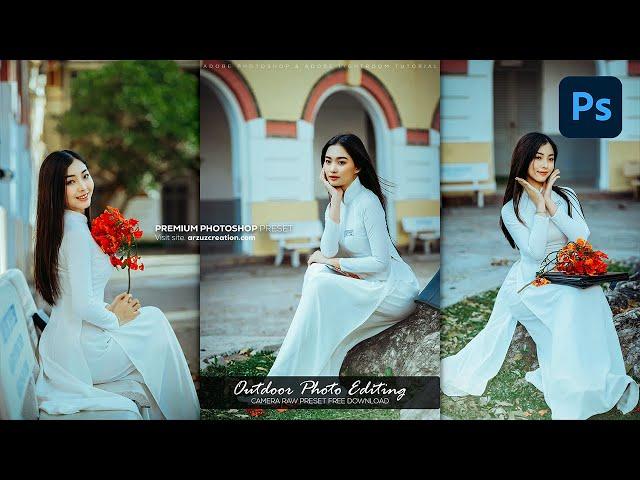 Photoshop Tutorial: Outdoor Photo Editing in Photoshop । How to Edit Outdoor Photos in Photoshop