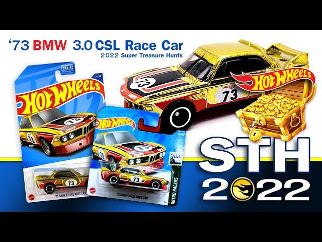 @Hot Wheels 2022 Super Treasure Hunt  ( '73 BMW 3.0 CSL Race Car ).