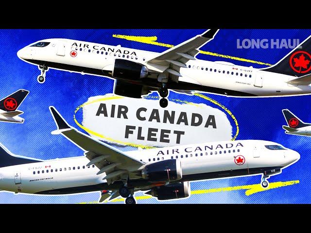 Nearly 200 Aircraft: The Air Canada Fleet In 2023