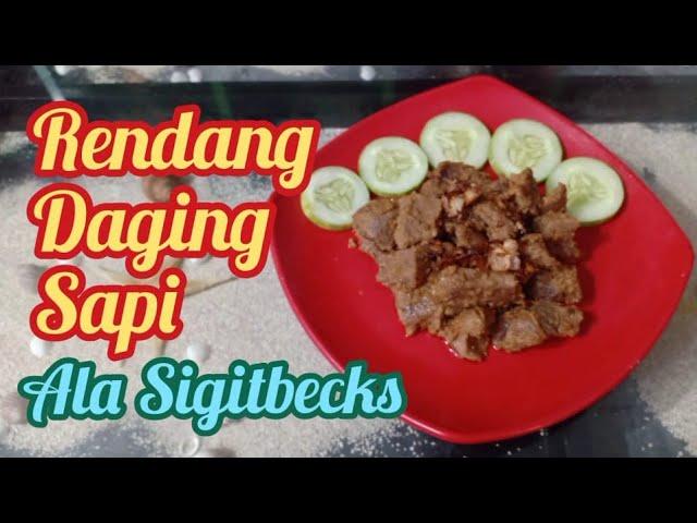 Rendang Daging Sapi - Ala Sigitbecks