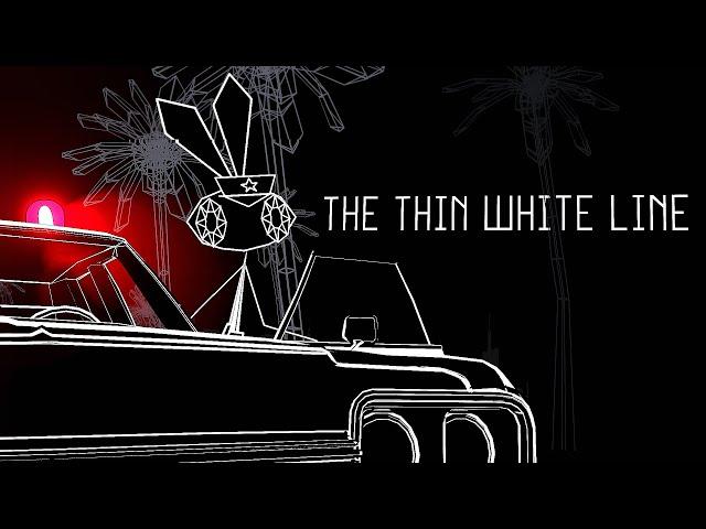 Officer Vibri but she's in a 70s cop show | "The Thin White Line" Intro Sequence