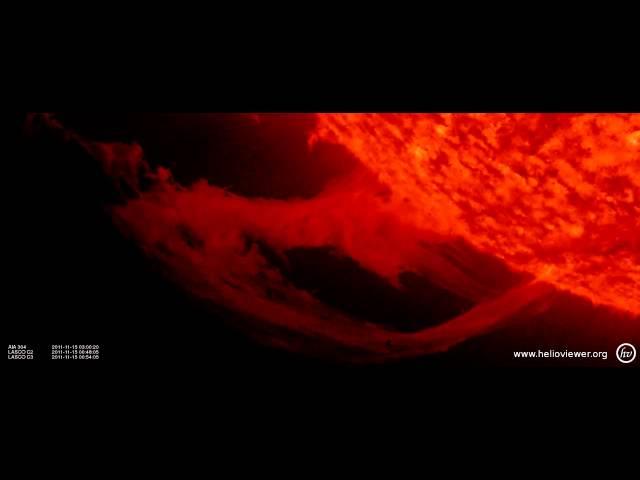 Entrancing Solar Eruption (Nov. 15) 720p HD