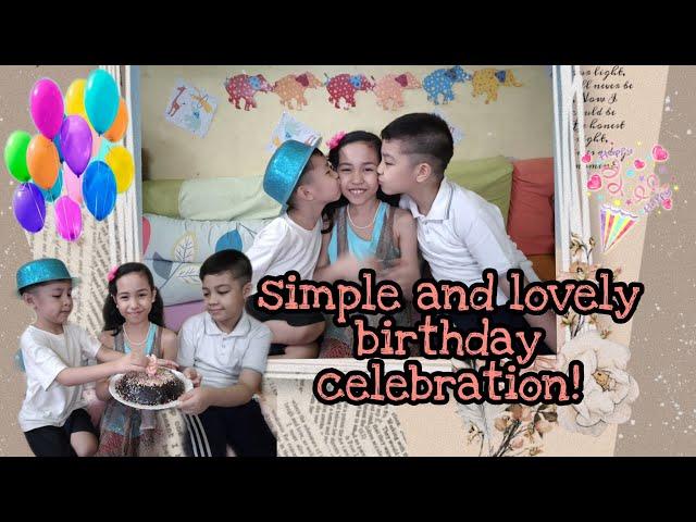 My simple birthday celebration | Pretty Mira