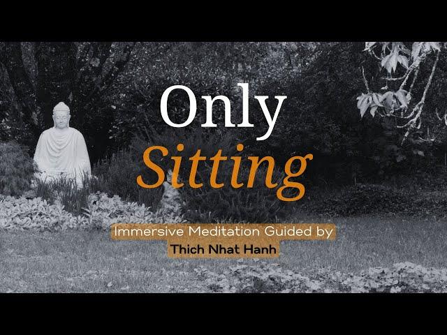 Only Sitting | Immersive Meditation Guided by Thich Nhat Hanh