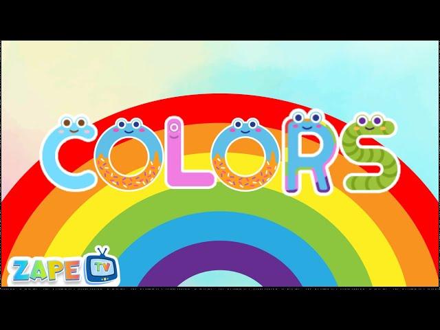  The Colors Song!  | Fun Kids Song About Colors | Learn Colors with Music! | Zape TV