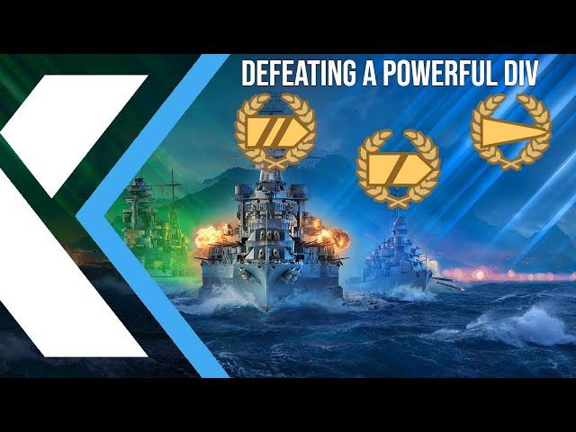 How I Won vs a Great Division | World of Warships: Legends