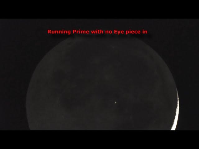 I zoomed in on the Moon with my 12 inch telescope and caught Objects passing in front of it