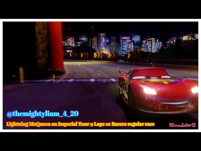 Cars 2 The Video Game | Lightning McQueen - Race Mode | Imperial Tour 9 Laps