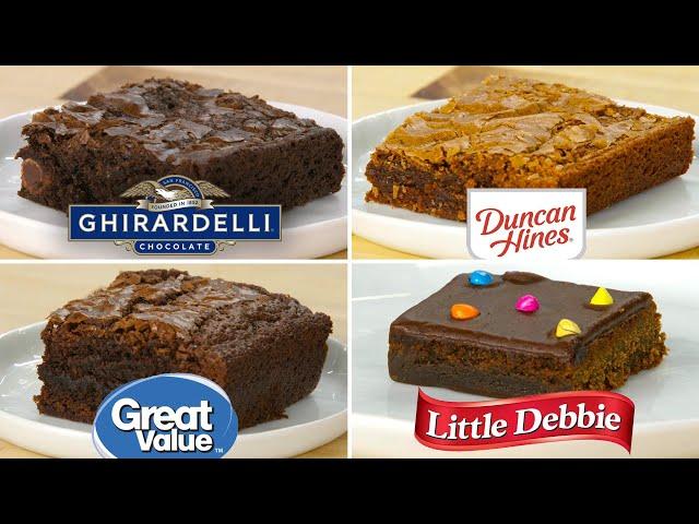 Pro Chefs Blind Taste Test Every Boxed Brownie Mix | Epicurious