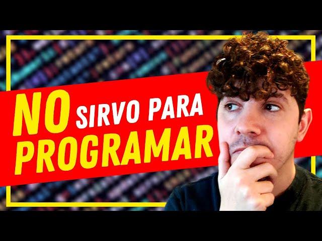 Mis DESASTROSOS inicios en la PROGRAMACIÓN  - ¿No sirvo para programar? (Experiencia REAL)