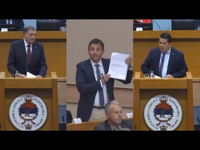 Burno u NSRS: Stevandić i Dodik izbacili Vukanovića sa sjednice! Rasprava ponajviše o Deklaraciji!