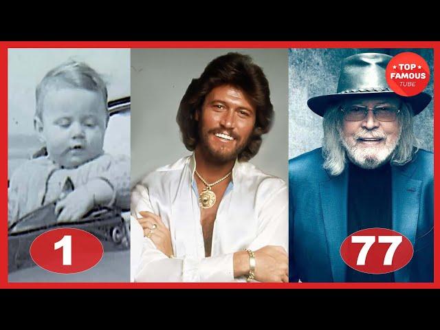 Barry Gibb ⭐ Transformation From 1 To 77 Years Old