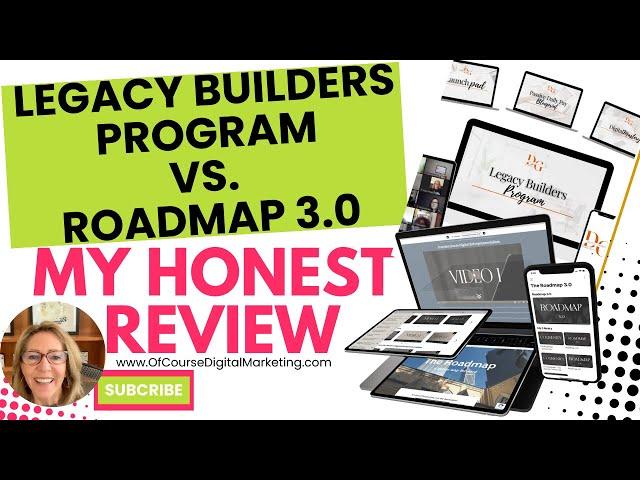 Legacy Builders Program Vs Roadmap Honest Review#roadmap3.0 #digitalmarketingcourse #Legacybuilders