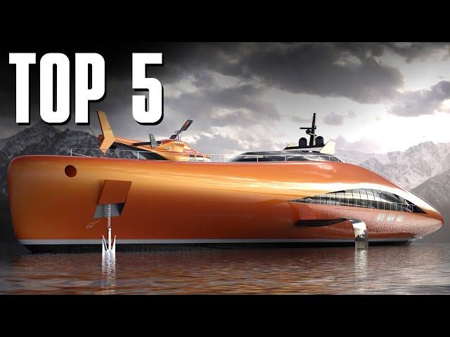 Top 5 of The MOST Exciting NEW Superyacht Concepts