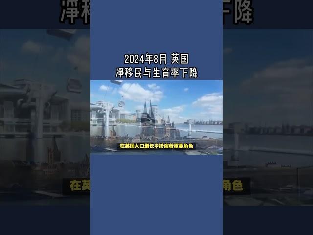 2024年8月 英国净移民与生育率下降 /微信咨询：G1380901  三十年经验英国律师团队/ 最高等级移民法律资质/英国移民/英国签证法律