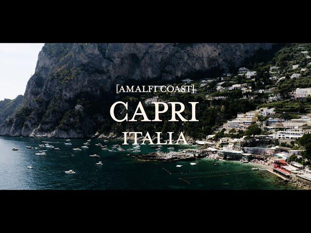 Capri, Amalfi Coast, Italy (Filmed by Nolan Tondreau) - DJI Mavic Pro 2, 4K Video