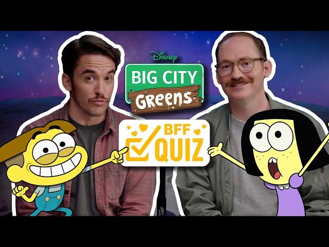 Big City Green Creators Shane and Chris Houghton Takes the BFF Quiz  | @disneychannel