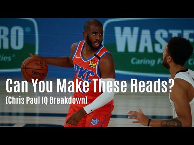 Can You Make Reads Like Chris Paul? (Take The Test)