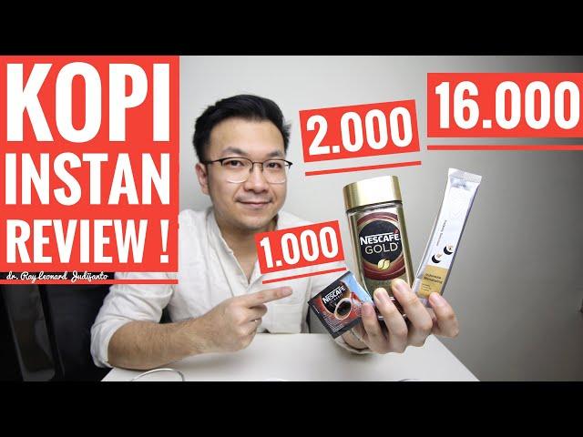 KOPI INSTAN NESCAFE CLASSIC vs GOLD vs SPECIALTY INSTANT COFFEE - REVIEW dr. Ray Leonard Judijanto