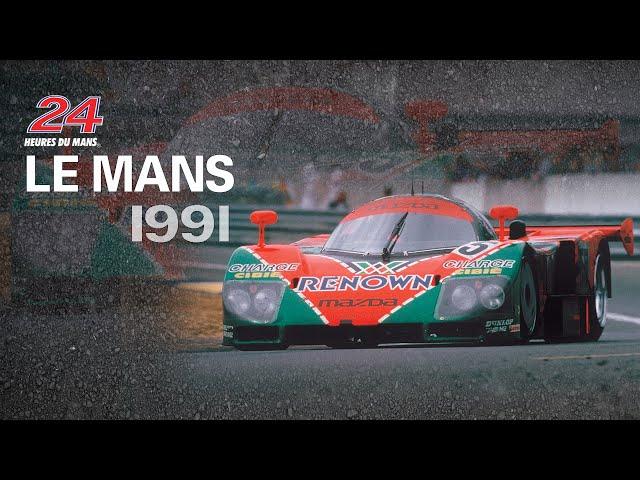 Mazda 787B pure sound! 24 Hours of Le Mans 1991