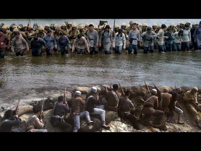 電影！日軍用百姓做護盾過河，埋伏在對岸的八路只能眼睜睜看他們過 ️ 抗日 | kungfu | Action