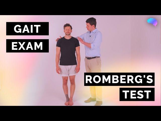 Gait Assessment & Romberg's Test | OSCE Clip | UKMLA | CPSA