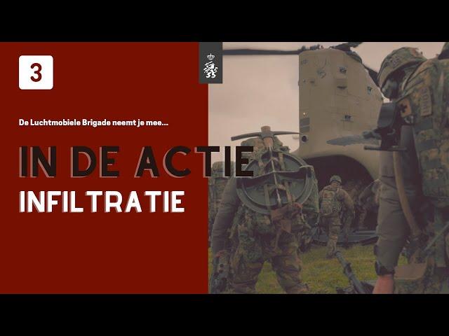 #03 IN DE ACTIE: Infiltratie  Oefenen met de rode baretten van de Luchtmobiele Brigade