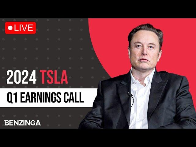 WATCH LIVE: Tesla Q1 2024 Earnings Call | $TSLA