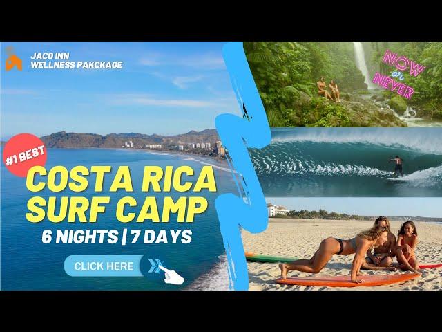 Surf Camp in Costa Rica 2021 | Best option for beginner and intermediate level