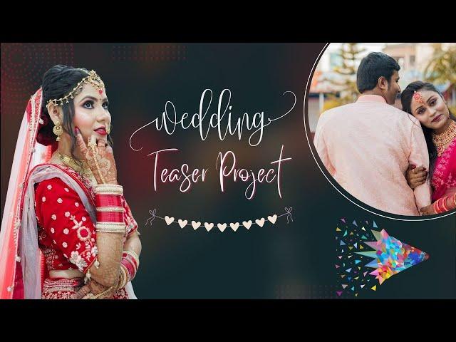 Cinematic Pre Wedding Teaser Edius Project | Readymade Wedding Project | MANTRA ADCOM - 150301