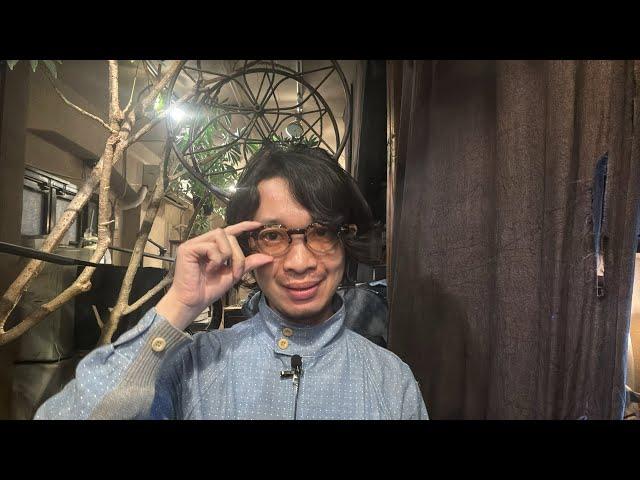 本日の銀座店、お客様がいらっしゃるまで。『誠眼鏡店』MAKOTO OPTICAL がライブ配信中！