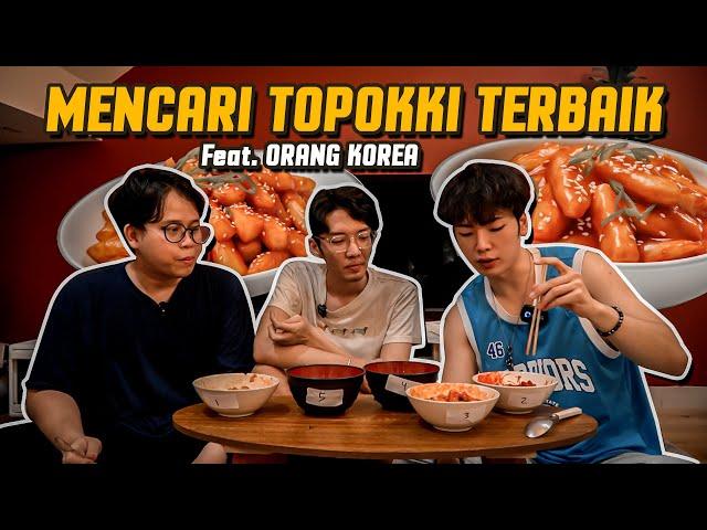 ORANG KOREA INI KAGET MAKAN TOPOKI DI INDONESIA ! #KARI