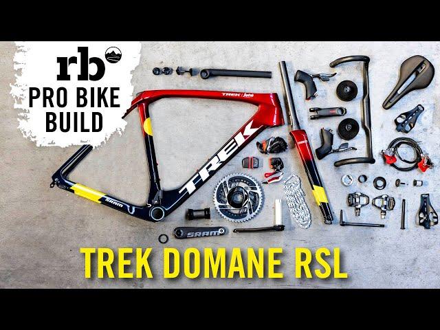 Dream Build I New Trek Domane 2023 I Team Trek Segafredo I SRAM RED AXS