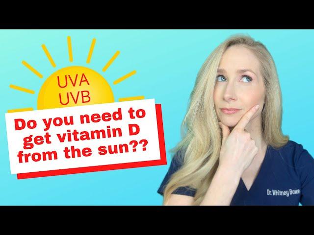 Dermatologist's Sunscreen Update 2021: UVA vs UVB & Should we get Vitamin D from the Sun?