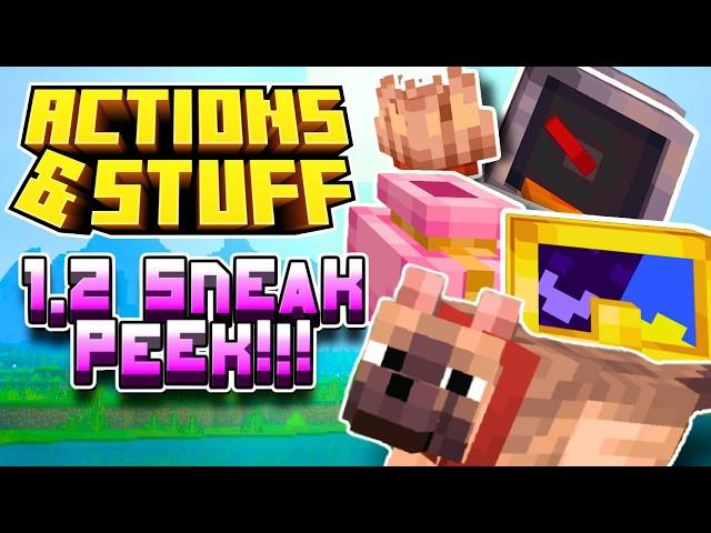 ACTIONS and STUFF 1.2 SNEAK PEEK Trailer Breakdown and Comparison -3D Items!