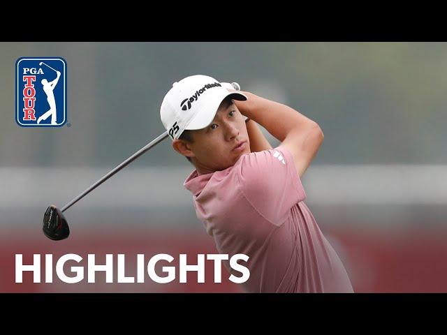 Collin Morikawa shoots 6-under 66 | Round 1 | Rocket Mortgage | 2023