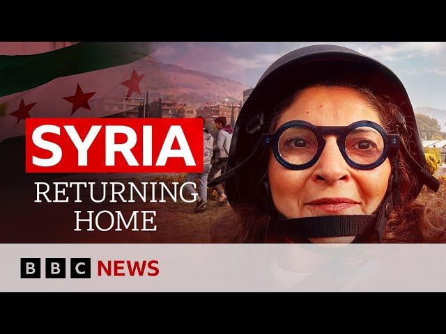 Eleven years in exile - behind the scenes in Syria | BBC News | BBC News