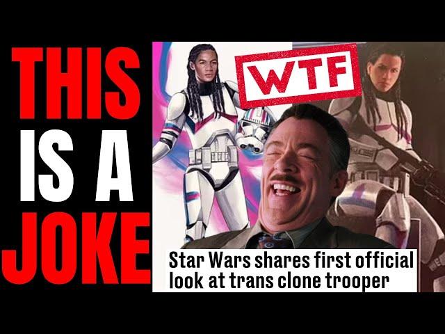 Disney Star Wars Gets DESTROYED After CRINGE Reveal Of Transgender Clone Trooper