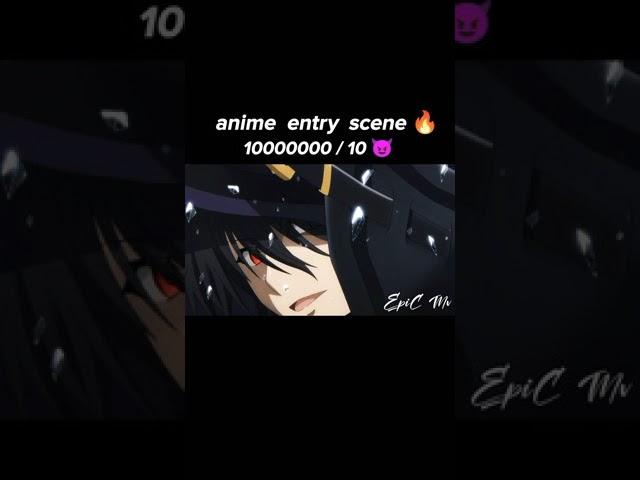 Anime  Entry  Scene  // The Eminence in Shadow //